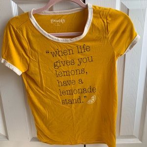 NEVER WORN cute lemonade shirt!